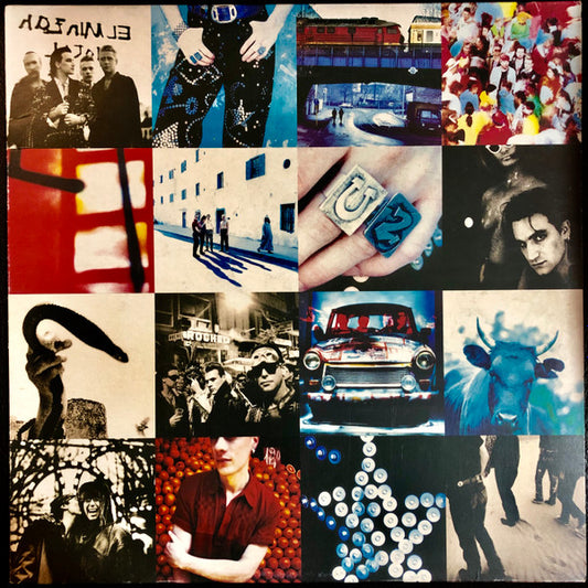 U2 : Achtung Baby (LP, Album, Ibe)