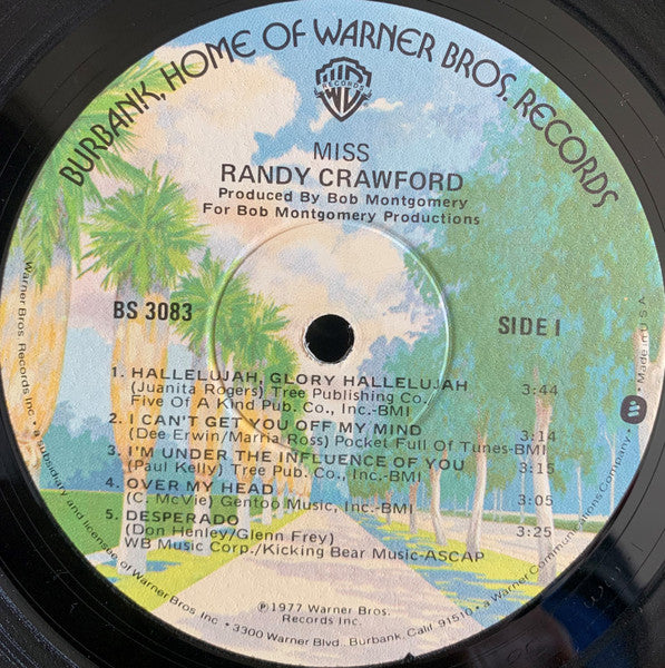 Randy Crawford : Miss Randy Crawford (LP, Album, Win)