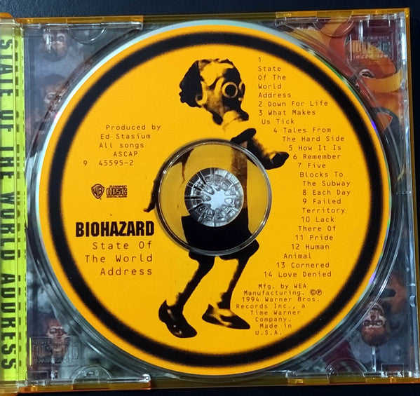 Biohazard : State Of The World Address (CD, Album, Ora)