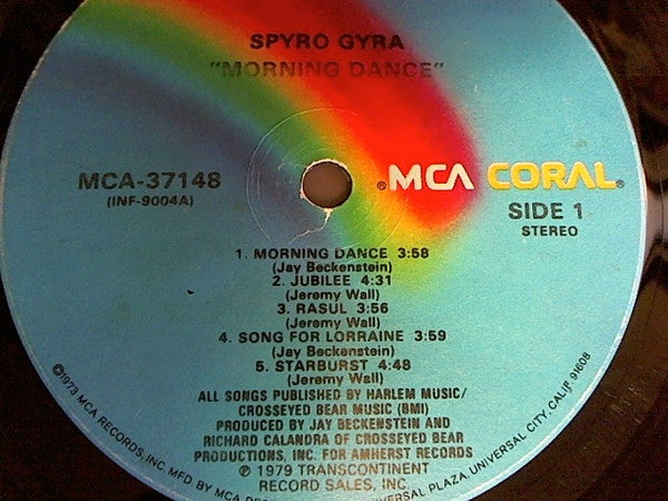 Spyro Gyra : Morning Dance (LP, Album, RE)
