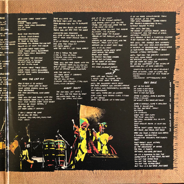 Bob Marley & The Wailers : Rastaman Vibration (LP, Album, Ter)