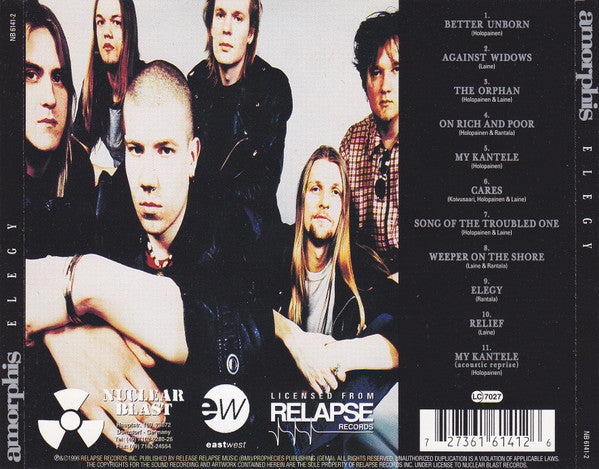 Amorphis : Elegy (CD, Album)