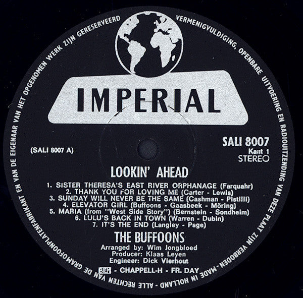 The Buffoons : Lookin' Ahead (LP, Album, Bla)