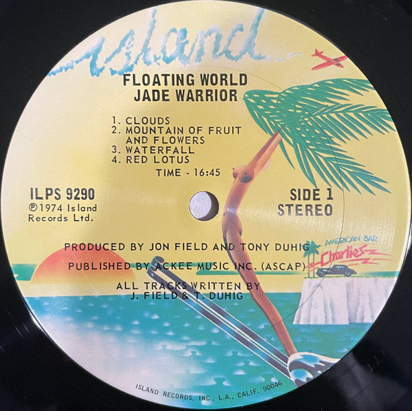Jade Warrior : Floating World (LP, Album, San)