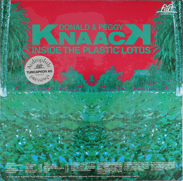 Donald Knaack & Peggy Knaack : Inside The Plastic Lotus (LP, Album)