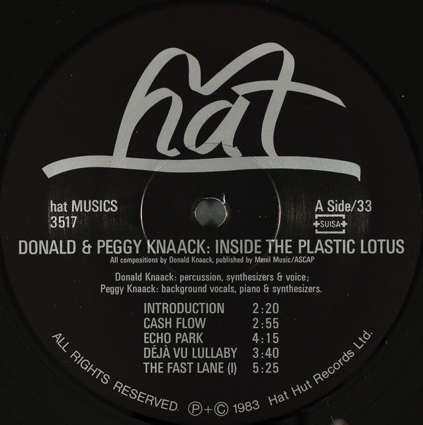 Donald Knaack & Peggy Knaack : Inside The Plastic Lotus (LP, Album)