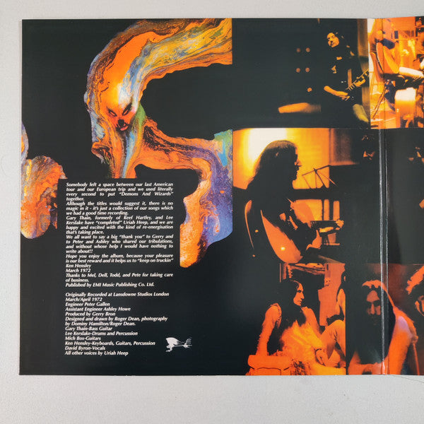Uriah Heep : Demons And Wizards (LP, Album, RE, Gat)