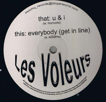 Les Voleurs : U & I (12")