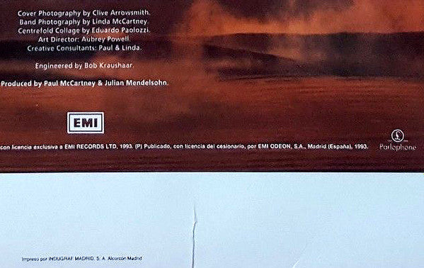 Paul McCartney : Off The Ground (LP, Album, Gat)