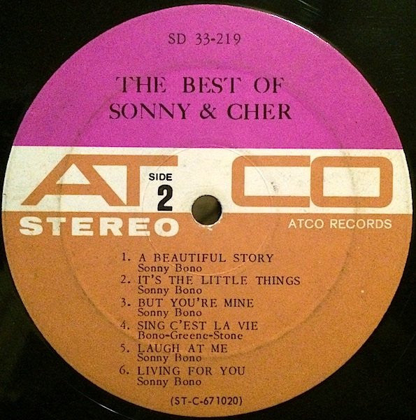 Sonny & Cher : The Best Of Sonny & Cher (LP, Comp)