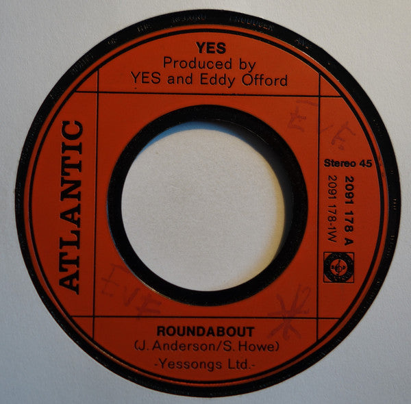Yes : Roundabout  (7", Single)