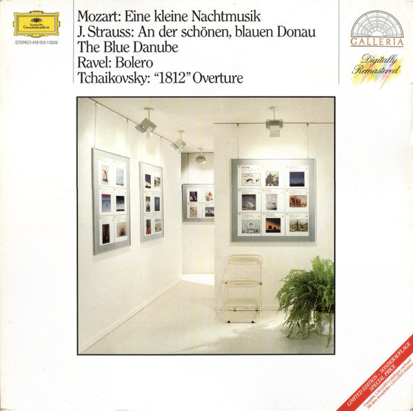 Wolfgang Amadeus Mozart / Johann Strauss Jr. / Maurice Ravel / Pyotr Ilyich Tchaikovsky : Eine Kleine Nachtmusik / An Der Schönen, Blauen Donau - The Blue Danube / Bolero / "1812" Overture (LP, Comp, Ltd, RM)