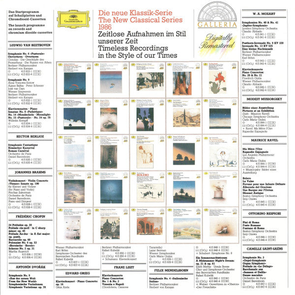 Wolfgang Amadeus Mozart / Johann Strauss Jr. / Maurice Ravel / Pyotr Ilyich Tchaikovsky : Eine Kleine Nachtmusik / An Der Schönen, Blauen Donau - The Blue Danube / Bolero / "1812" Overture (LP, Comp, Ltd, RM)