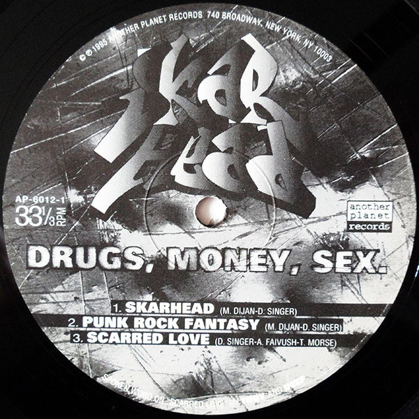 Skarhead : Drugs, Money, Sex. (10", EP)