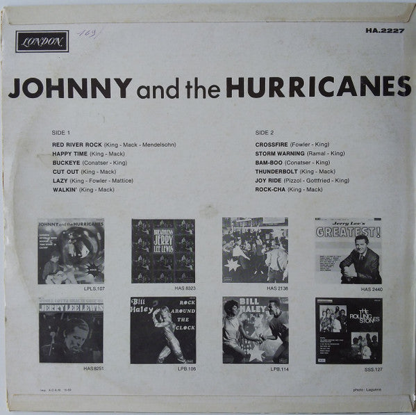 Johnny And The Hurricanes : Johnny And The Hurricanes (LP, Album)