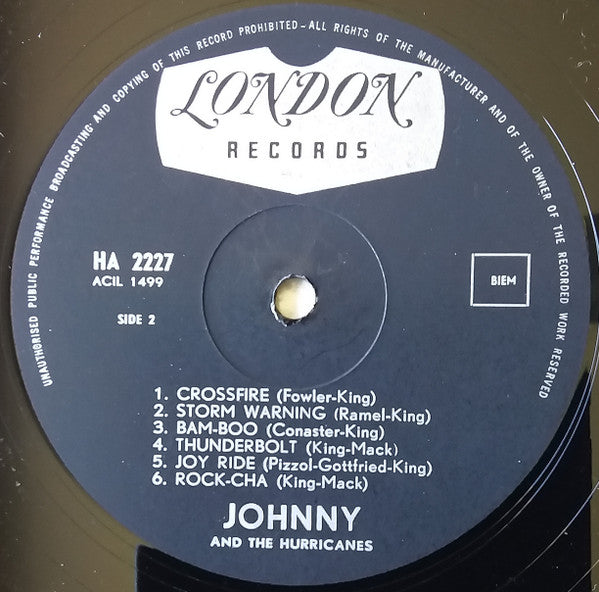 Johnny And The Hurricanes : Johnny And The Hurricanes (LP, Album)