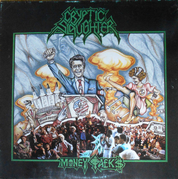 Cryptic Slaughter : Money Talks (LP, Album)