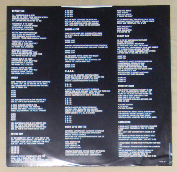 C.I.A. (10) : In The Red (LP, Album)