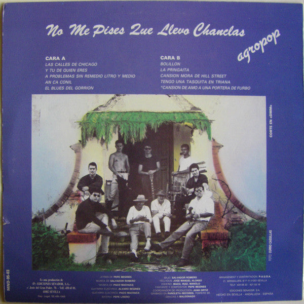 No Me Pises Que Llevo Chanclas : Agropop (LP, Album)