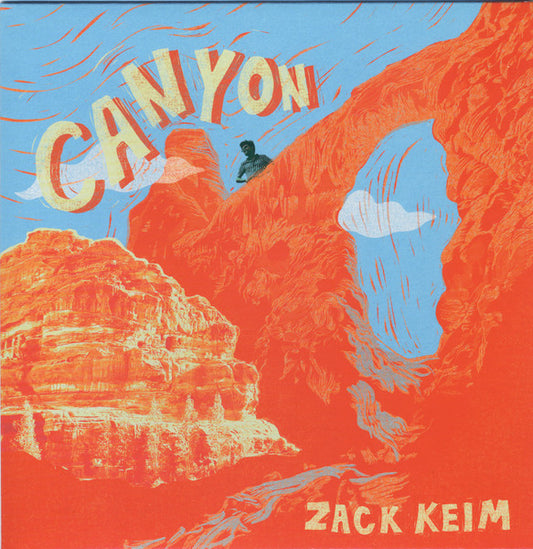 Zack Keim : Canyon (7", Single, Ltd)