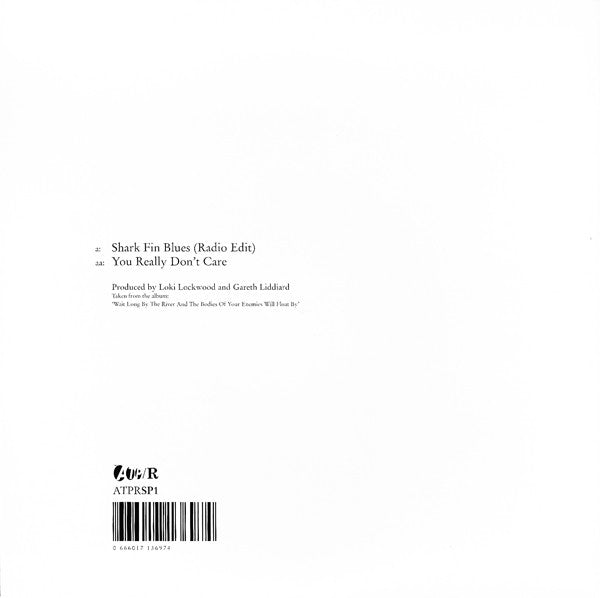 The Drones (2) : Shark Fin Blues (Radio Edit) / You Really Don't Care (7", Single, Pic)