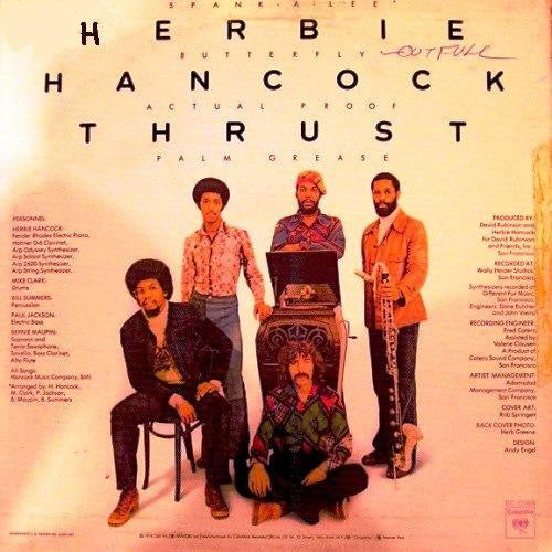 Herbie Hancock : Thrust (LP, Album, Alt)