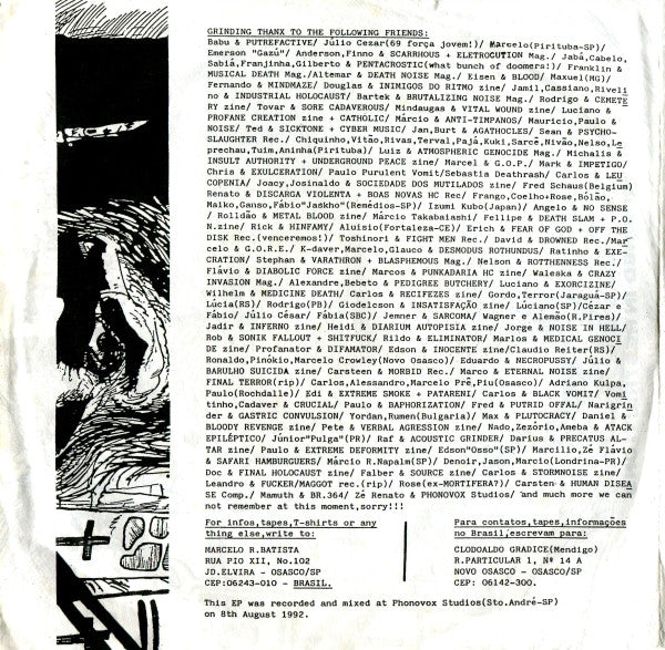 Rot : Drowned In Restrictions (7", EP)