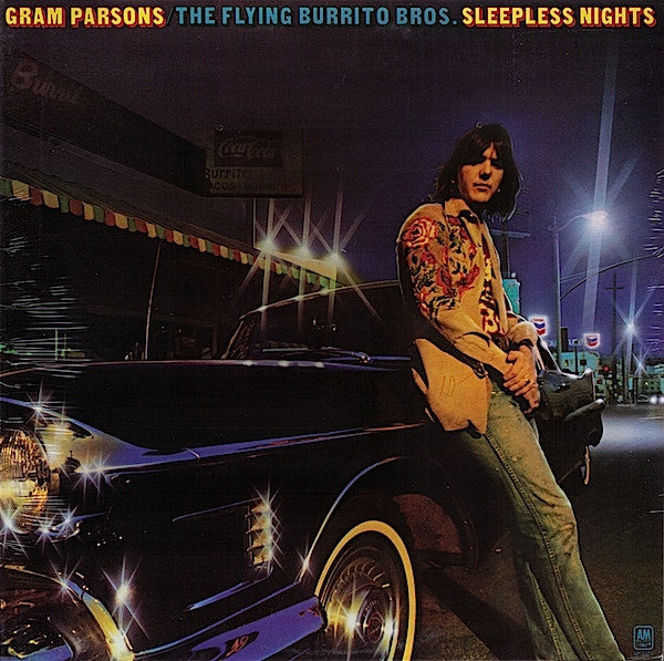 Gram Parsons / The Flying Burrito Bros : Sleepless Nights (LP, Album, Ter)