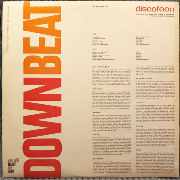 Various : Down Beat (LP, Comp)