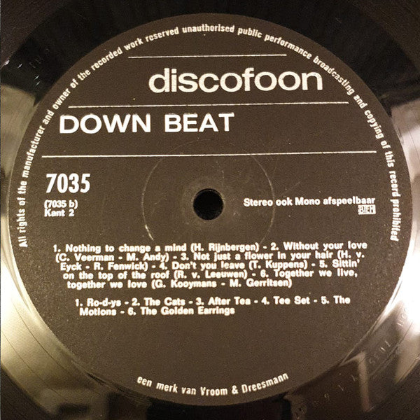 Various : Down Beat (LP, Comp)