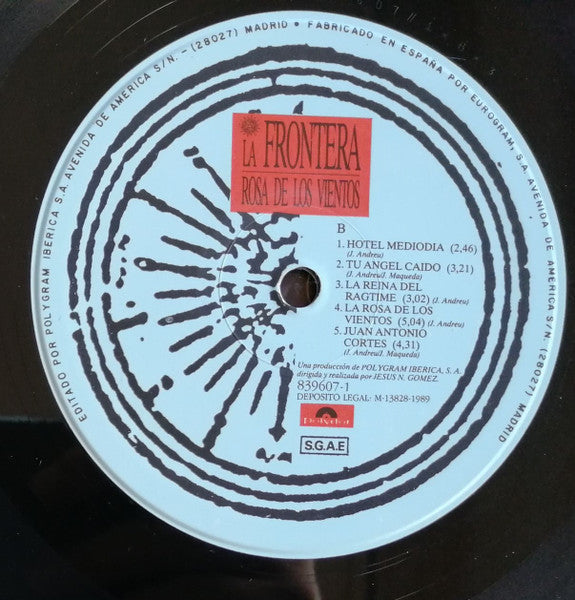 La Frontera : La Rosa De Los Vientos (LP, Album)