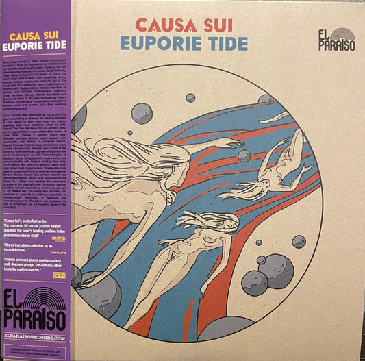Causa Sui : Euporie Tide (2xLP, Album, Ltd, RE, Pur)