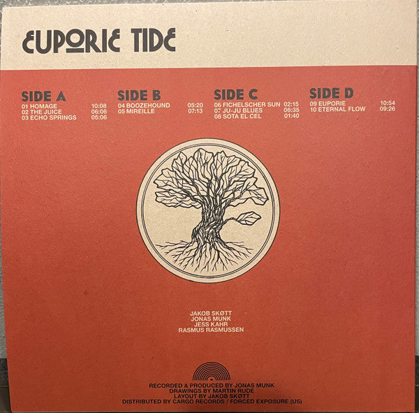 Causa Sui : Euporie Tide (2xLP, Album, Ltd, RE, Pur)