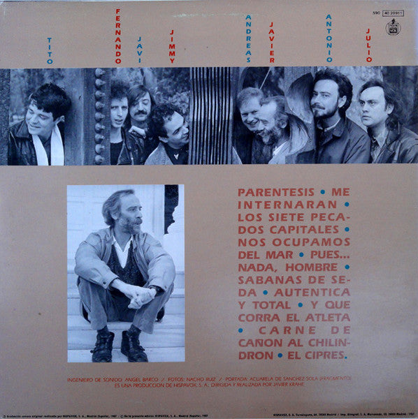 Javier Krahe : Haz Lo Que Quieras (LP, Album)