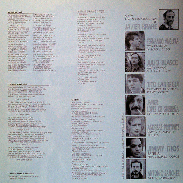 Javier Krahe : Haz Lo Que Quieras (LP, Album)