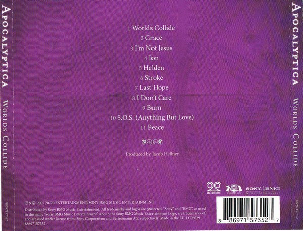 Apocalyptica : Worlds Collide (CD, Album)