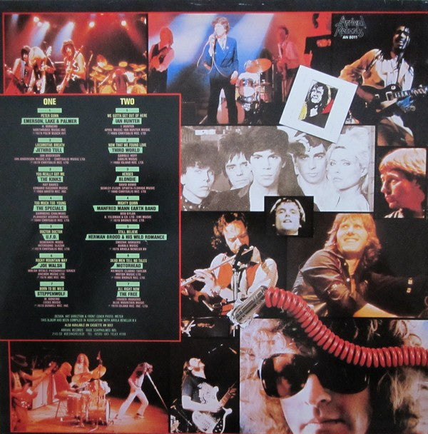 Various : Live In Concert (Original Live Recordings) (LP, Comp)
