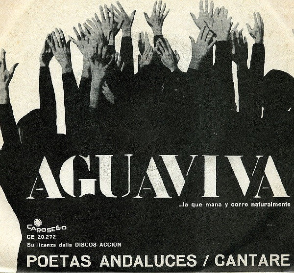 Aguaviva : Poetas Andaluces / Cantare (7", Single)