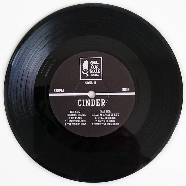 Cinder (2) : Breakin' The Ice (7", EP)