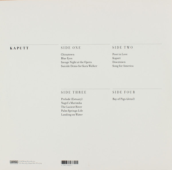 Destroyer (4) : Kaputt (2xLP, Album, Gat)
