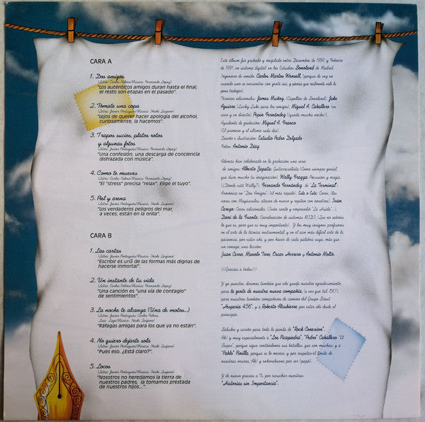 Modestia Aparte : Historias Sin Importancia (LP, Album)