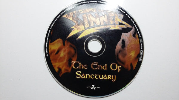 Sinner : The End Of Sanctuary (CD, Album, Dig)