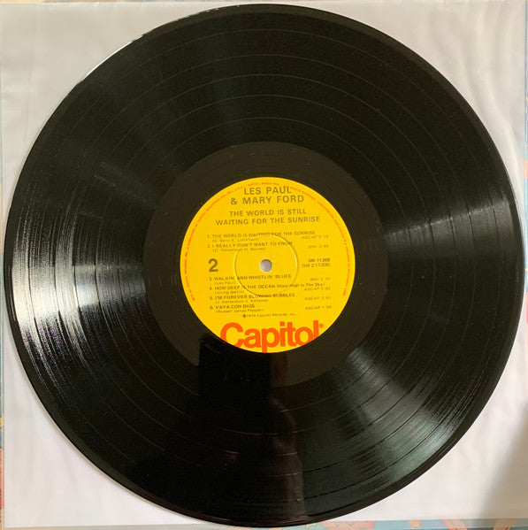 Les Paul & Mary Ford : The World Is Still Waiting For The Sunrise (LP, Comp, Win)