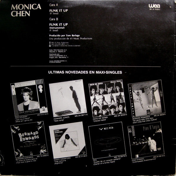 Monica Chen : Funk It Up (12")