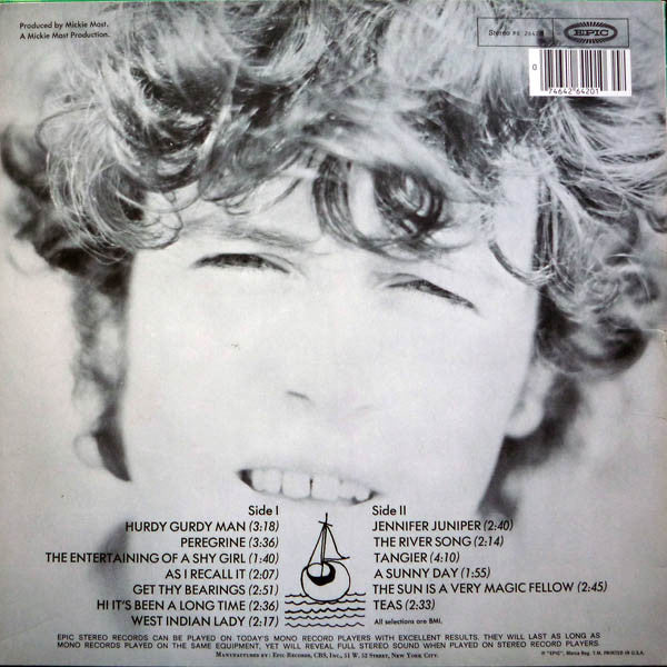 Donovan : The Hurdy Gurdy Man (LP, Album, RE)