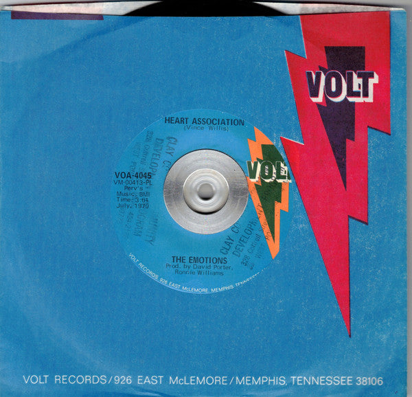 The Emotions : Heart Association / The Touch Of Your Lips (7")
