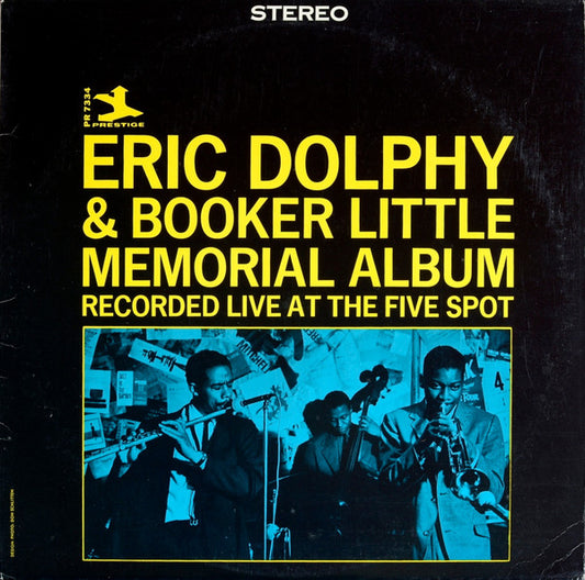 Eric Dolphy & Booker Little : Memorial Album Recorded Live At The Five Spot (LP, Album, RE, RM)