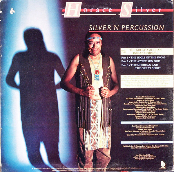 Horace Silver : Silver 'N Percussion (LP, Album)