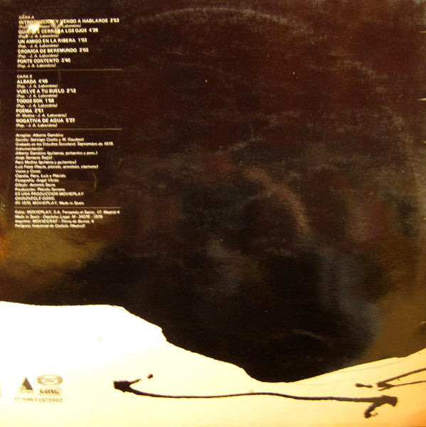 José Antonio Labordeta : Cantata Para Un País (LP, Album)