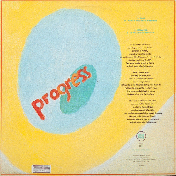 Robert Wyatt : Work In Progress (12", EP)